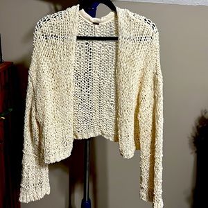 Free People Cropped Cardigan